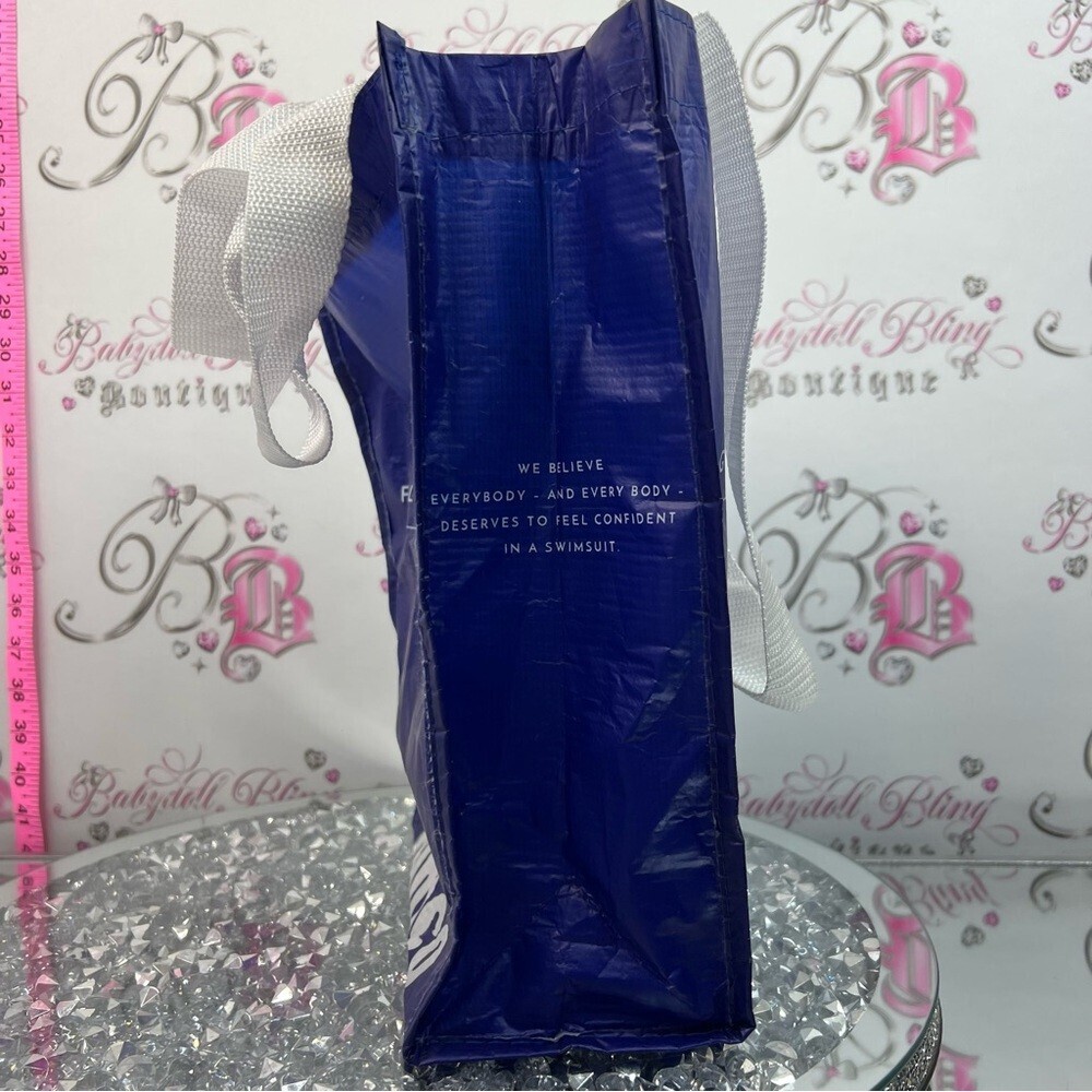 Swimco Blue Reusable Tote Bag - 'Feel Good Half Naked' - Picture 2 of 5